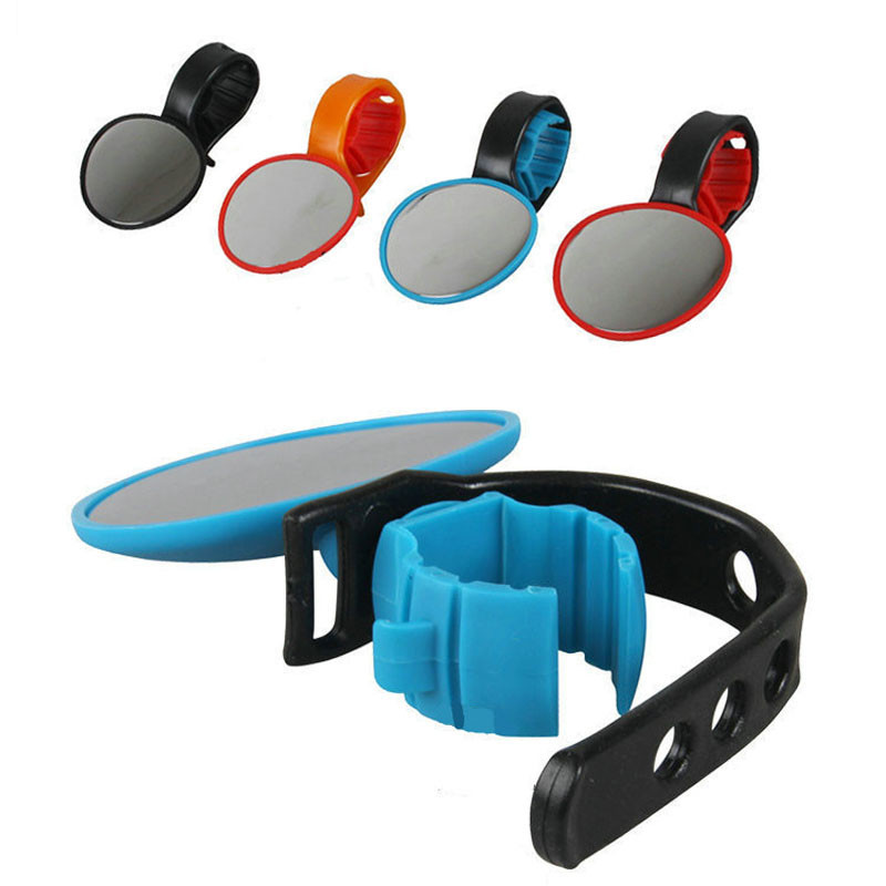 Огледало за обратно виждане на велосипед Въртящо се на 360 градуса кормило Огледало за обратно виждане Регулируемо кормило Огледала за обратно виждане за велосипед Mounta