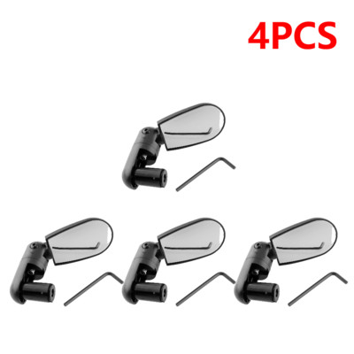 1-4PCS Ρυθμιζόμενο MTB Bike Mini τιμόνι Καθρέπτες οπισθοπορείας Περιστροφής ποδηλάτου Ευρυγώνιος καθρέφτης οπισθοπορείας για αξεσουάρ ποδηλασίας