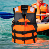 Eesmine pandlaga päästevest Secure Fit Täiskasvanute päästevest reguleeritavate rakmete sulguritega veespordialade paadisõidu ohutuspleki jaoks