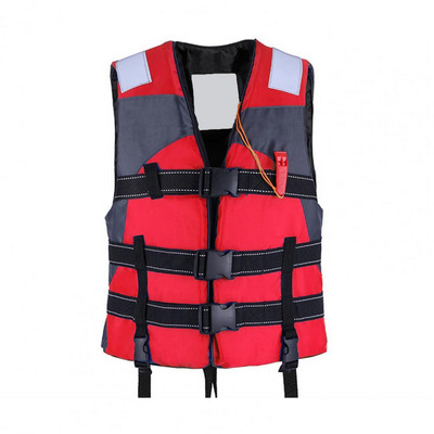 Priekšējā sprādze glābšanas veste Secure Fit Pieaugušo jauniešu glābšanas vestes ūdens sportam, laivošanai, traipiem izturīgs, regulējams poliesters