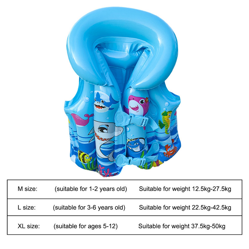 PVC triiviv turvavest Kerge täispuhutav ujuvjõuga ellujäämisülikond, turvaline reguleeritav rihmaga turvapandla välistarvikud