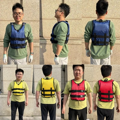 Buoyancy Life Vest Adjustable Professional Life Jacket Water Safety Vest for Kayaking Boating Surfing Drifting Safety