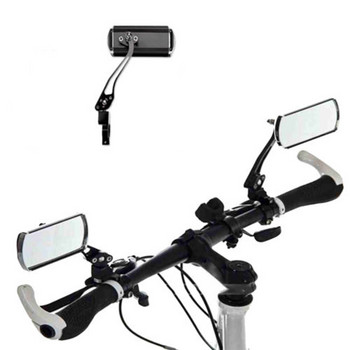 1PC Велосипед Велосипед Огледало за обратно виждане Кормило Гъвкаво безопасно огледало за обратно виждане Универсално