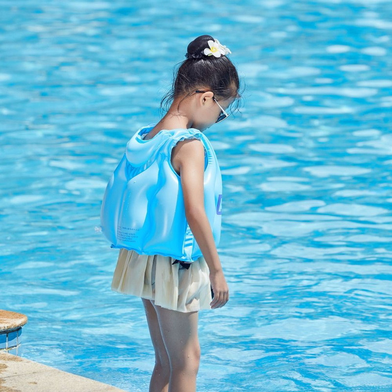 Laste päästevest ujumisabi päästevest lastele ujumisbarjääriga kajaki rannabasseini tarvikud (33–60 naela)