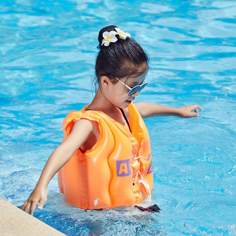 Laste päästevest ujumisabi päästevest lastele ujumisbarjääriga kajaki rannabasseini tarvikud (33–60 naela)