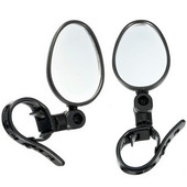 1/2PCS Bike Rearview Mirror 360 Degree Reflable Scooter Reflector for M365 Universal Mountain Bicycle Rearview Mirrors