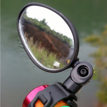 1/2PCS Bike Rearview Mirror 360 Degree Reflable Scooter Reflector for M365 Universal Mountain Bicycle Rearview Mirrors