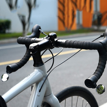 Велосипедно огледало за обратно виждане 360 ротация Регулируеми огледала за обратно виждане Безопасно колоездене Огледало за обратно виждане за MTB Аксесоари за шосейни велосипеди