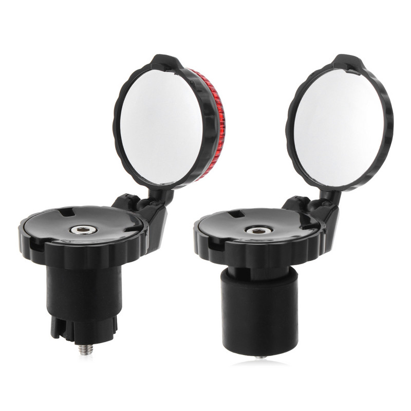 Kisméretű, összecsukható kerékpáros kerékpáros tükör kormány visszapillantó tükör markolatdugós reflektor Speciális országúti MTB kerékpár tartozékok