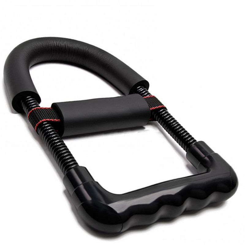 Sporto salė, kūno rengybos pratimai, rankos riešo treniruoklis, galios riešo dilbio rankena Rankų griebtuvo jėgos treniruoklis