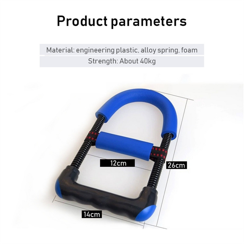 Sporto salė, kūno rengybos pratimai, rankos riešo treniruoklis, galios riešo dilbio rankena Rankų griebtuvo jėgos treniruoklis