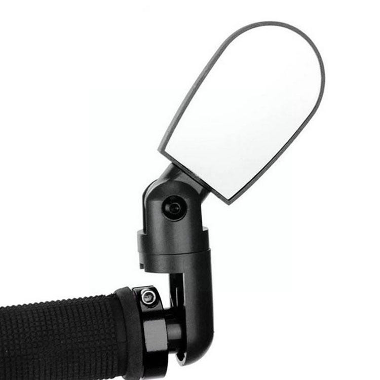 360 fokban állítható Kerékpár Hátsó Tükör Kerékpáros Design Kerékpárkormány tartozékok Tükör Kompakt Biztonsági Forgó T3f7