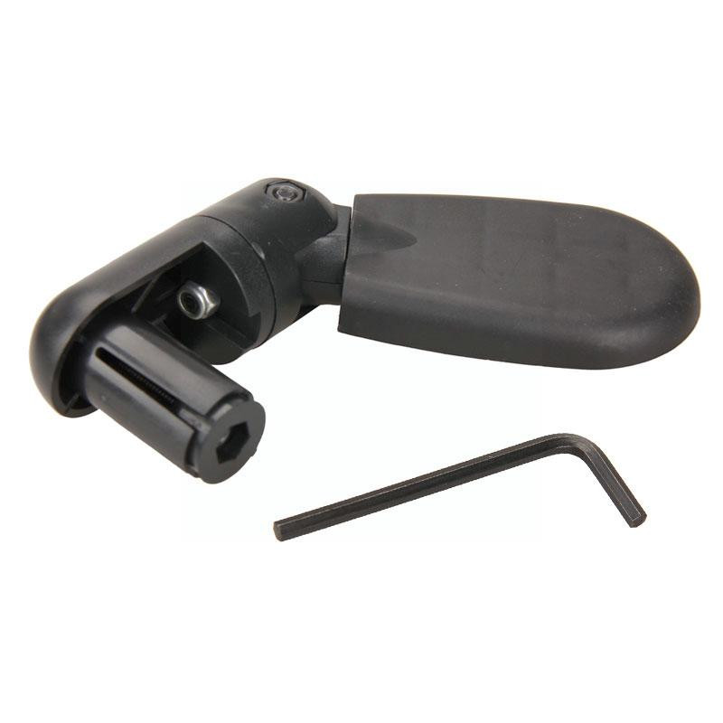 360 fokban állítható Kerékpár Hátsó Tükör Kerékpáros Design Kerékpárkormány tartozékok Tükör Kompakt Biztonsági Forgó T3f7