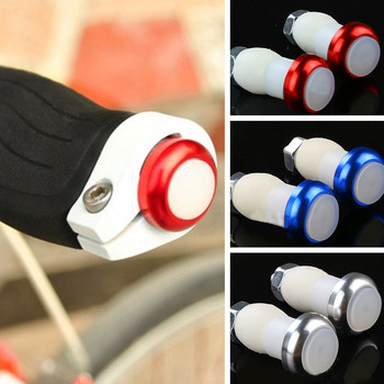 1 чифт предпазен мигач за велосипеден велосипед Краен щепсел на дръжката LED червена лампа Светлина с магнитна дръжка XR-Hot