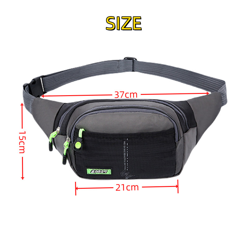 Fanny Pack Geantă sport de capacitate mare Geantă pentru ciclism, impermeabilă, pentru piept pentru alergare, pentru bărbați, femei.