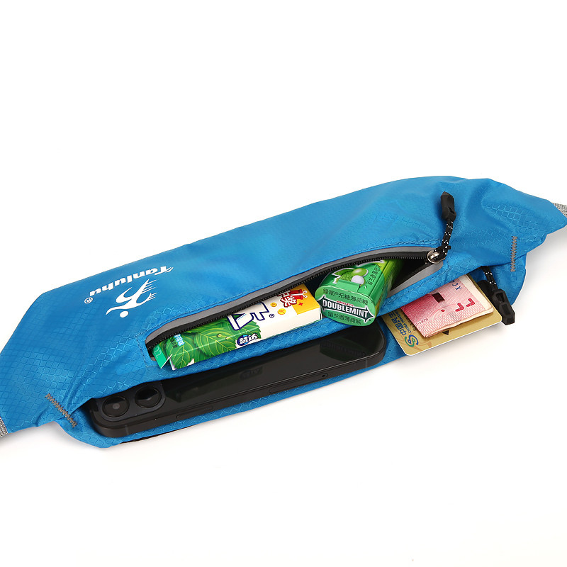 Kerékpár Kerékpár Maraton Futás Horgászat Túrázás Derék banántáska Csípő Fanny Pack Öv Mobiltelefon tasak Erszény Zseb Vízálló