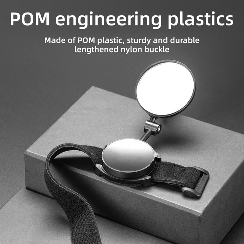 Kerékpár hátsó tükör, 360 fokban állítható, hegyi kerékpáros kerékpáros csuklós visszapillantó tükrök összecsukható kerékpár csuklótükör