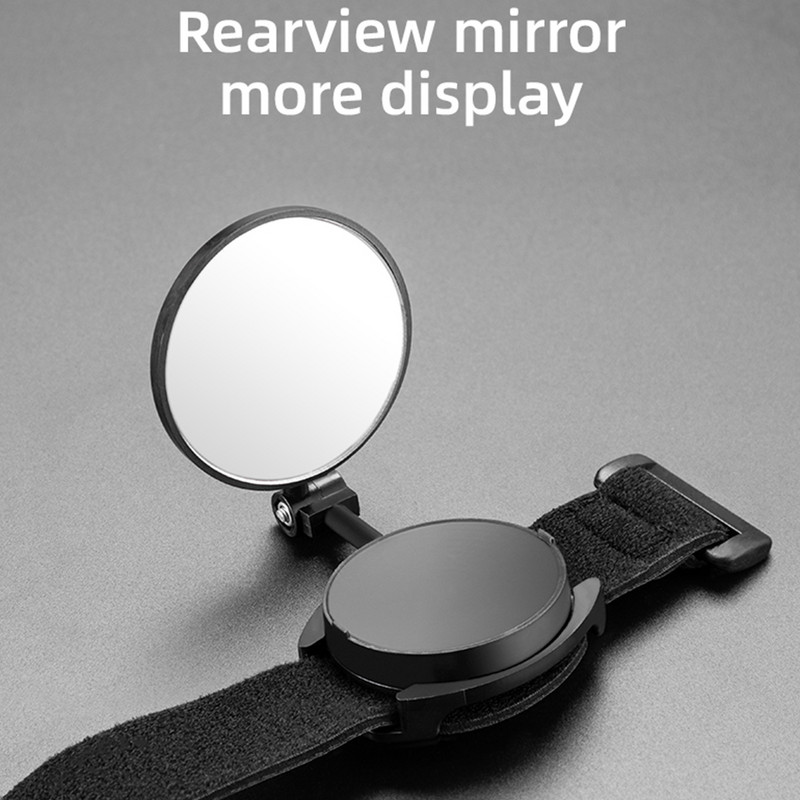 Kerékpár hátsó tükör, 360 fokban állítható, hegyi kerékpáros kerékpáros csuklós visszapillantó tükrök összecsukható kerékpár csuklótükör