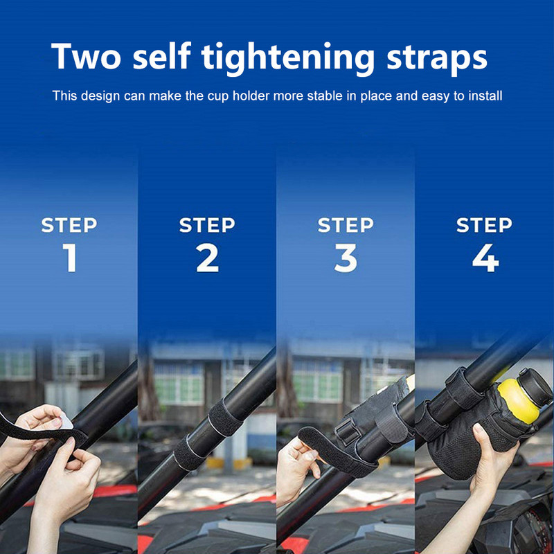 2 literes kerékpáros vizes palack táska telefon tároló táska Oxford textil vizes palack tartó kültéri kemping kerékpár kávéspohártartó