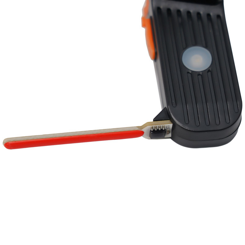 1db kerékpár hátsó lámpa újratölthető USB kerékpár hátsó kerékpáros lámpák Photon Drop Light 3 világítási mód minden kerékpáros ülésoszlophoz