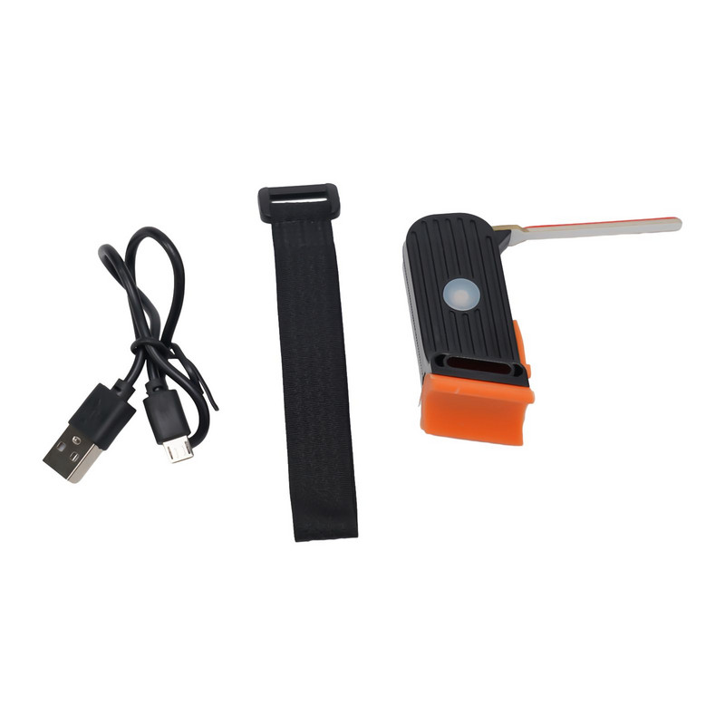 1db kerékpár hátsó lámpa újratölthető USB kerékpár hátsó kerékpáros lámpák Photon Drop Light 3 világítási mód minden kerékpáros ülésoszlophoz