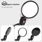 1 vnt. reguliuojamas dviračio veidrodis universalus kairiojo dešiniojo tvirtinimo akrilas, išgaubtas arba plokščias objektyvas, galinio vaizdo taikiklio atšvaito kampas