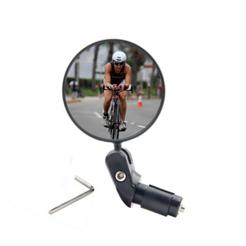 Огледала за велосипеди 360 въртене широкоъгълно сгъваемо кормило огледало за обратно виждане за велосипед мотоциклет шосеен велосипед обратно изпъкнало огледало