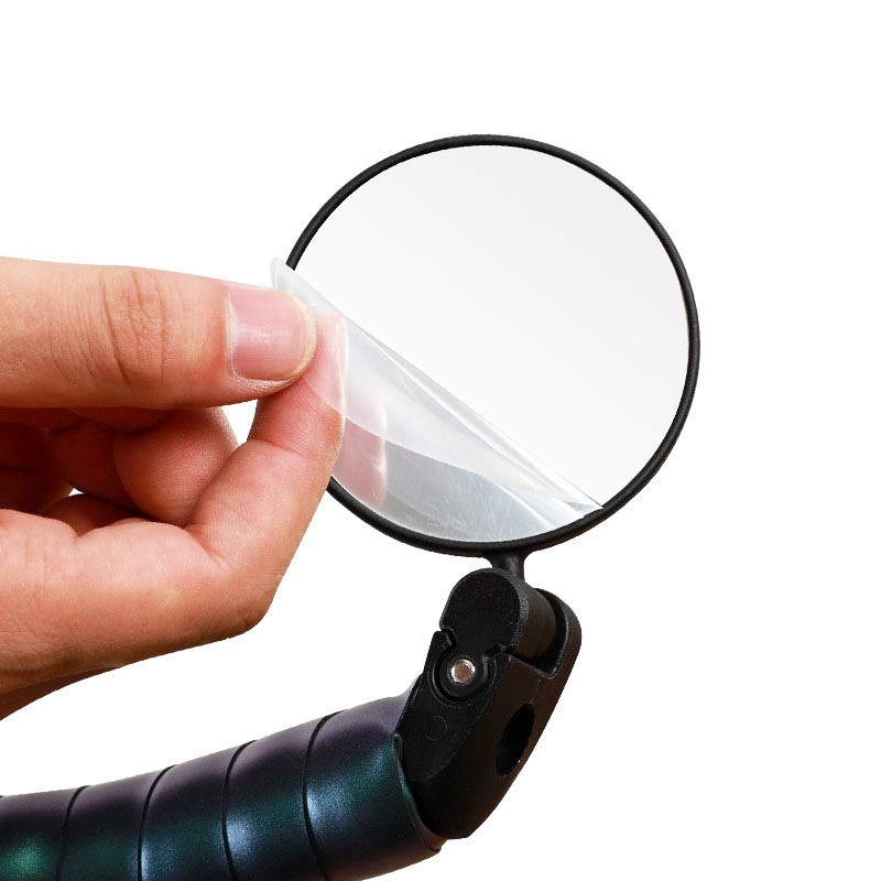 Kerékpáros tükrök 360 fokos elfordulású, széles szögben összecsukható kormány visszapillantó tükör kerékpár motorkerékpárhoz országúti kerékpár hátsó domború tükör