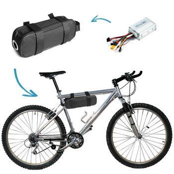 Τσάντα ελεγκτή Ebike Τσάντα αποθήκευσης ηλεκτρικού ποδηλάτου Τσάντα αποθήκευσης ποδηλασίας μεγάλης χωρητικότητας Αδιάβροχη θήκη μπαταρίας ποδηλάτου δρόμου MTB