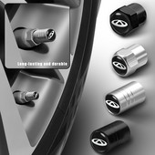 Car Styling 4 DB Fém Lopásgátló kerékabroncsok Szelepszár sapka légmentesen záródó burkolatok Chery TIGGO 2 3 4 5 7 Pro 8 3X A1 QQ Arrizo számára