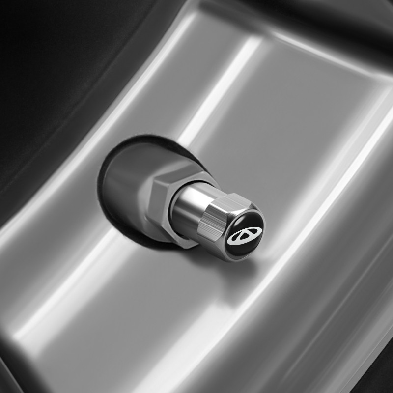 Car Styling 4 DB Fém Lopásgátló kerékabroncsok Szelepszár sapka légmentesen záródó burkolatok Chery TIGGO 2 3 4 5 7 Pro 8 3X A1 QQ Arrizo számára