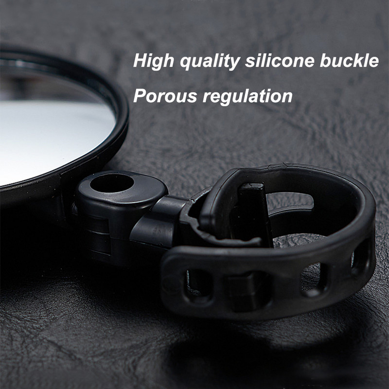 Univerzális kerékpáros visszapillantó tükör, állítható, forgatható, széles szögű kerékpáros kormány visszapillantó tükrök MTB országúti kerékpárhoz