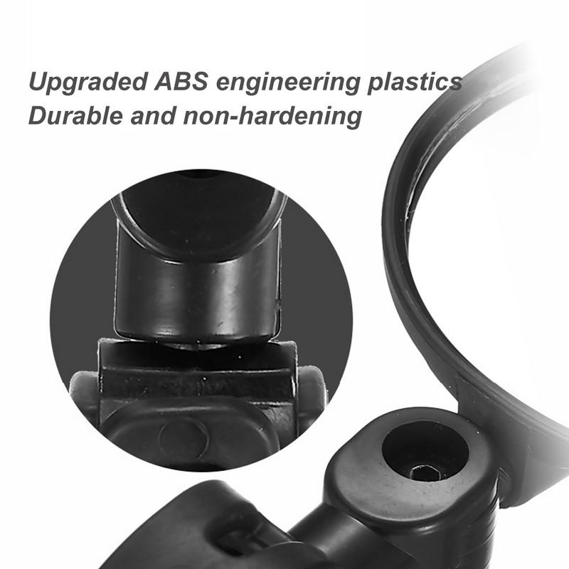 Univerzális kerékpáros visszapillantó tükör, állítható, forgatható, széles szögű kerékpáros kormány visszapillantó tükrök MTB országúti kerékpárhoz