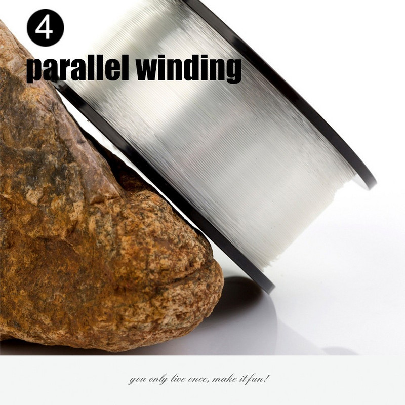 200 m fluorkarbon bevonatú horgászzsinór fehér barna süllyedő magas Kopásállóság nyújtható peche ponty karbon damil