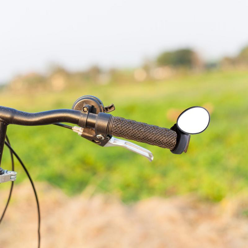 Universalus dviračio veidrodėlis vairo galinio vaizdo veidrodėlis dviračio motociklui 360 sukimosi reguliuojamas važiavimas dviračiu dviračių veidrodis