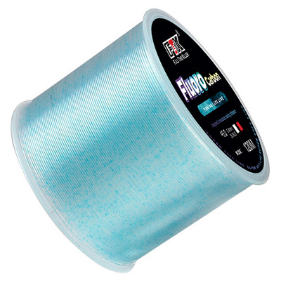 FTK 120M Fluorocarbon Coating Fishing Line Carbon Fiber Leader Line 7.15LB-45LB Fishing Lure Wire Sinking Line Japan