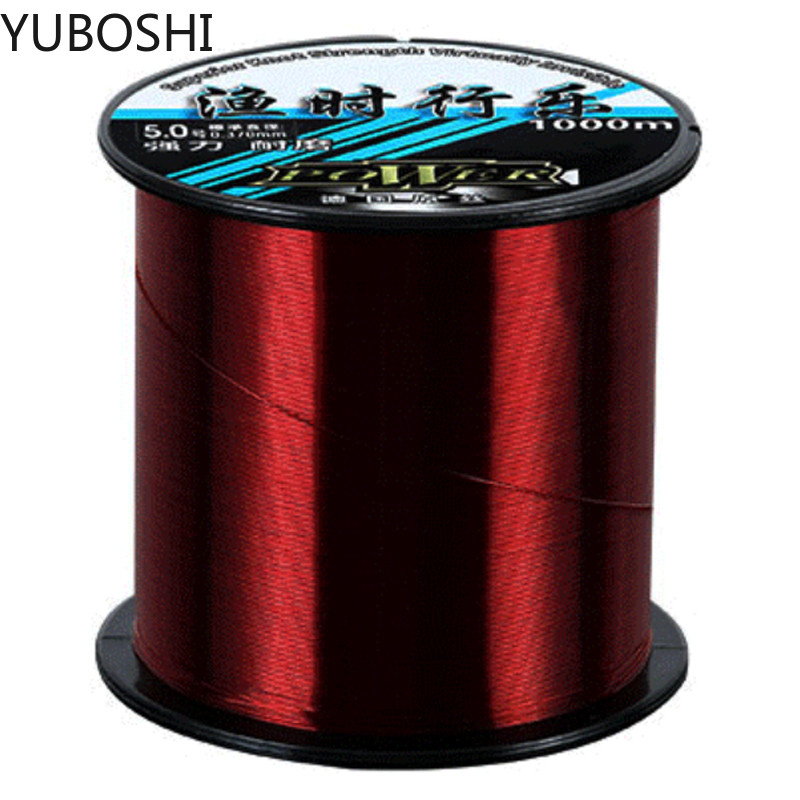 2023-as új, nagy szilárdságú sósvízi édesvízi basszus nylon horgászzsinór 500M japán kopásálló monofil zsinór