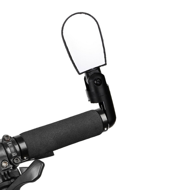 1 pár univerzális állítható forgású mini kerékpár tükör MTB országúti kerékpározáshoz, széles látószögű kormány visszapillantó tükör kerékpározáshoz