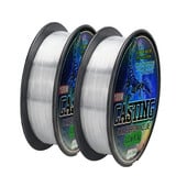 100m Super Strong Nylon Fishing Line Monofilament Fluorocarbon Coate casting lure line casting Carp Fishing Accessories 0,14mm-0,70mm