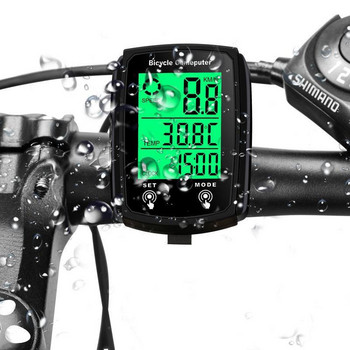 Υπολογιστής ποδηλάτου Ενσύρματο ταχύμετρο οδόμετρο Χρονόμετρο Ρολόι ταχύμετρο ποδηλάτου Μετρητής ταχύτητας ποδηλάτου Αξεσουάρ ποδηλάτου