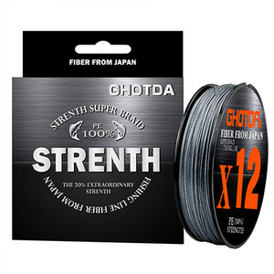Japan Fabric Fishing Line 100M 12 Strands Braided Fishing Line Multifilament PE Line for Carp Fishing Wire 0.6-8.0#