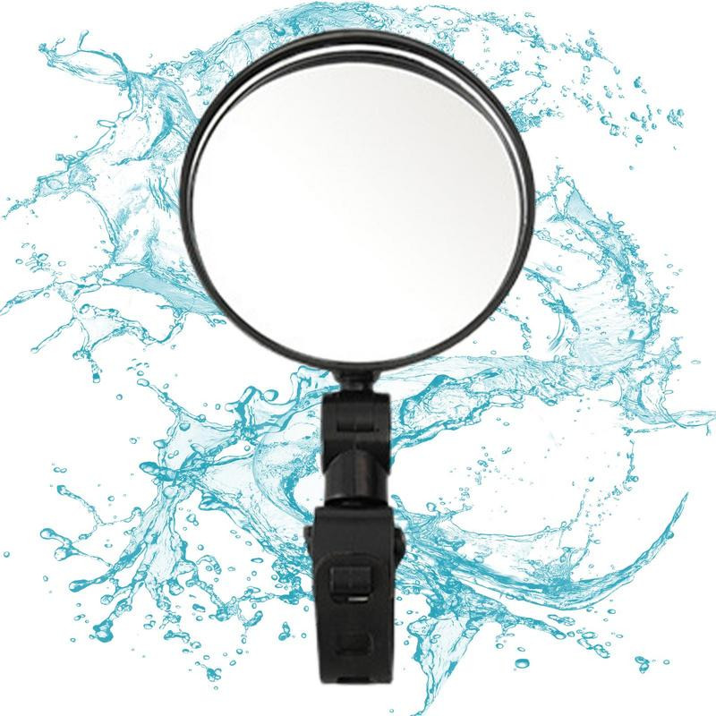 Universalus dviračio galinio vaizdo veidrodėlis, reguliuojamas pasukamas platus kampas dviračių vairo galinio vaizdo veidrodžiai plento dviračių priedams