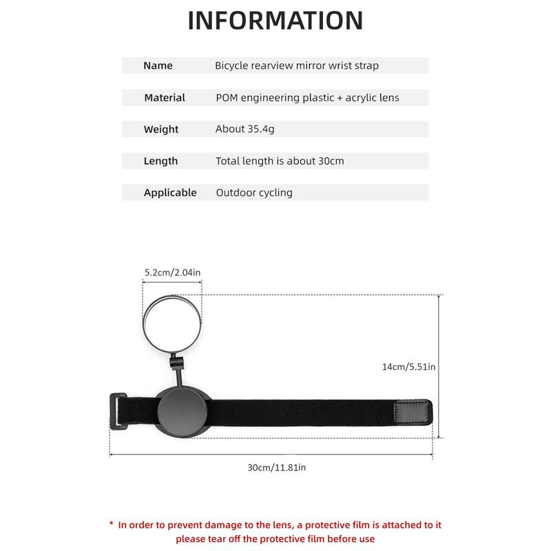 360 fokban állítható kerékpáros visszapillantó tükör csuklópánt visszapillantó tükör kar kopás állítható kormányrúd biztonsági kerékpártükör