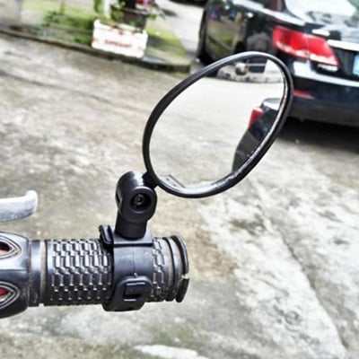 Galinio vaizdo veidrodėlis, lankstus, reguliuojamas dviračio saugaus dviračio mini vairas 360 laipsnių pasukamas karštas išpardavimas