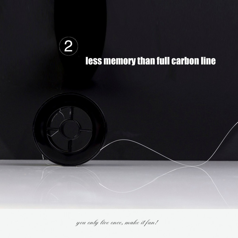 200 m fluorkarbon bevonatú damil fehér barna süllyedő magas kopásállóság nyújtható fluorkarbon damil japán