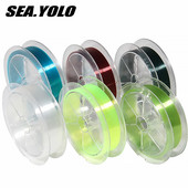 Sea Yolo 100M 0,14mm-0,5mm 3,34LB-20,28LB Japan Multiple Color Nylon Fishing Line Super Strong Monofilament for Carp Fishing