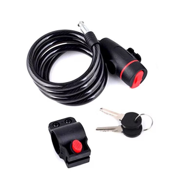 Kerékpár kerékpárzár Lopásgátló Mtb országúti kerékpár acél drót lánczár motorkerékpár sisak összecsukható kerékpár elektromos robogó biztonsági lakat