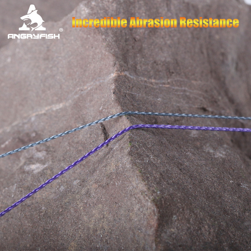Angryfish 4x 114M Super Smooth, erős fonott drótmosogató zsinór PE anyagból többszálas ponty horgászzsinór