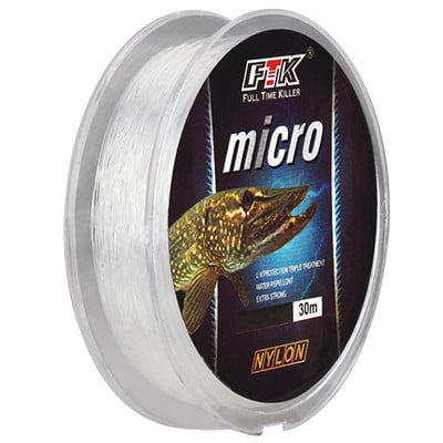 FTK 30M Ice Fishing Line 0,08MM-0,25MM 2,9-12,5LB Nylon Fishing Wires Witer Fishing Cord Carp Fishing Accessories