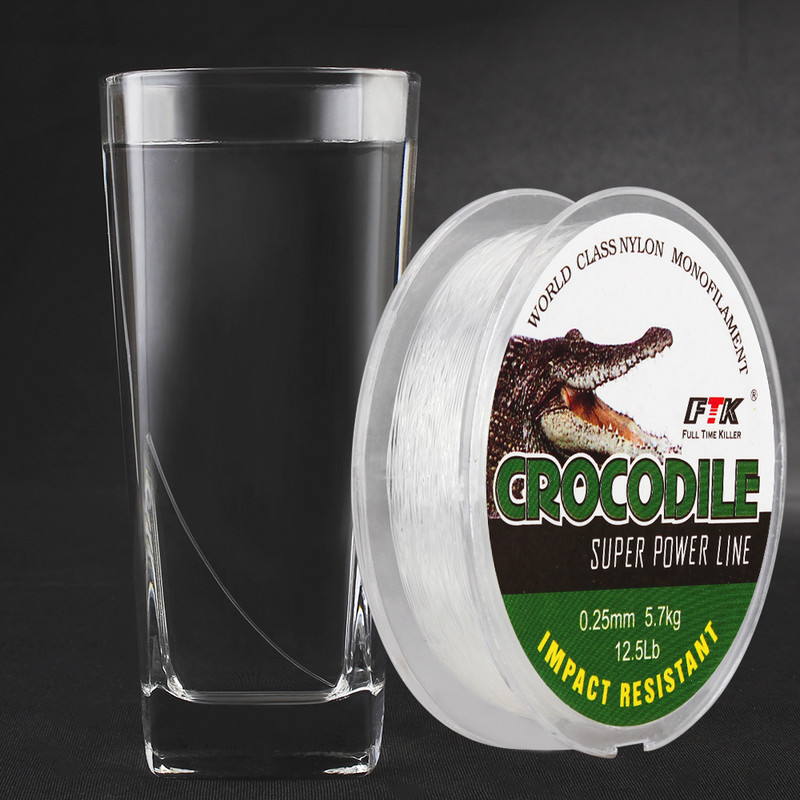 FTK 30M jéghorgász zsinór 0,08 mm-0,25 mm 2,9-12,5 LB nylon horgászdrótok Witer horgászzsinór pontyhorgász-kiegészítők